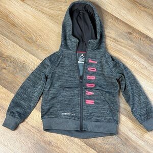 Jordan Kids Dark Gray Hoodie